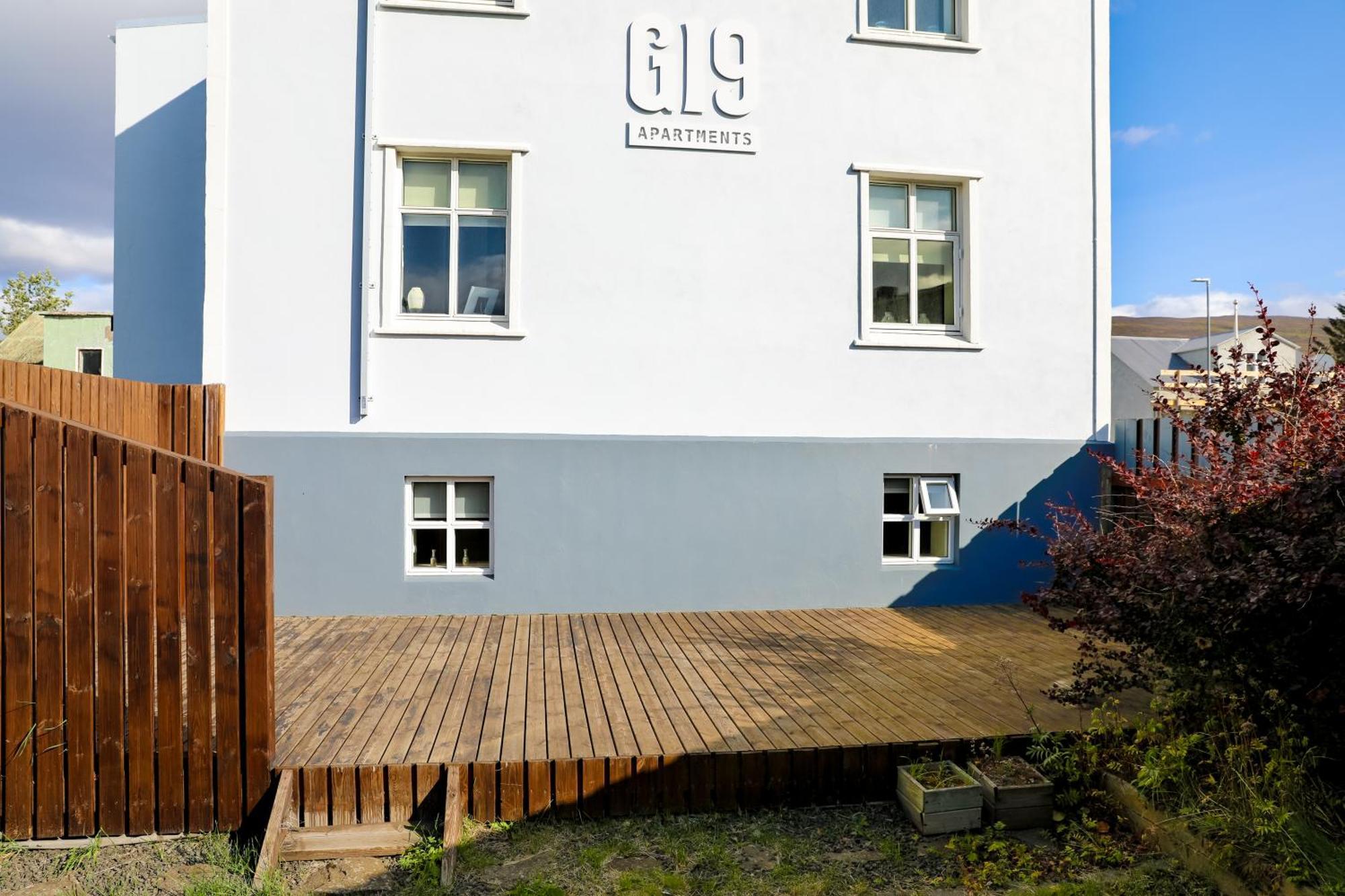 G19 Boutique Apartments Акурейри Экстерьер фото